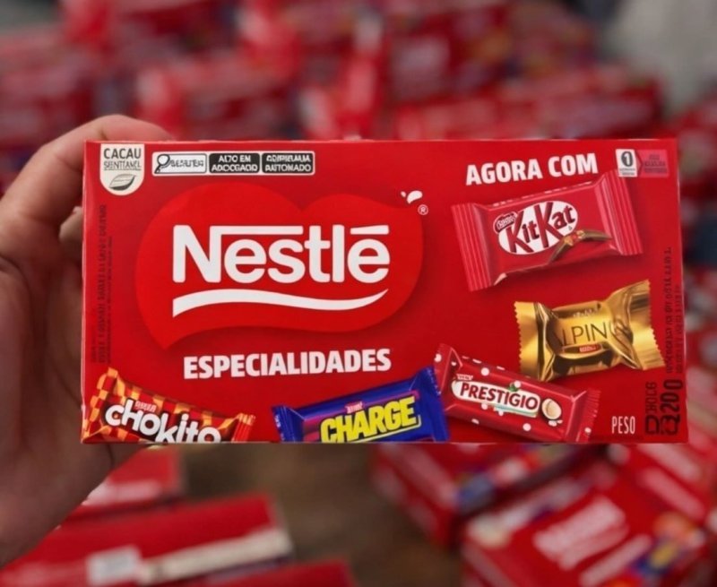Bombom NESTLÉ Especialidades Caixa 220g + Frete Grátis