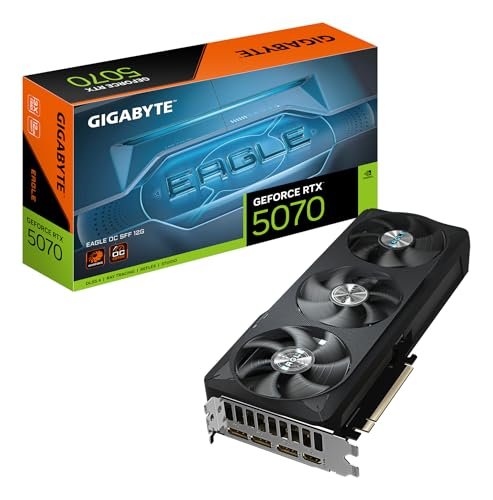 Gigabyte Placa gráfica GeForce RTX 5070 EAGLE OC SFF 12G