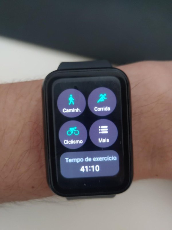 Samsung Smartwatch Galaxy Fit3 Grafite + Frete Grátis