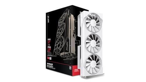 XFX Swift AMD Radeon RX 9070 XT Triple Fan White Gaming Edition com 16GB GDDR6 HDMI 3xDP, AMD RDNA 4 RX-97TSWF3W9