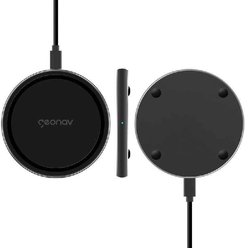Geonav Carregador por Indução de Mesa 10W QI10WG Preto