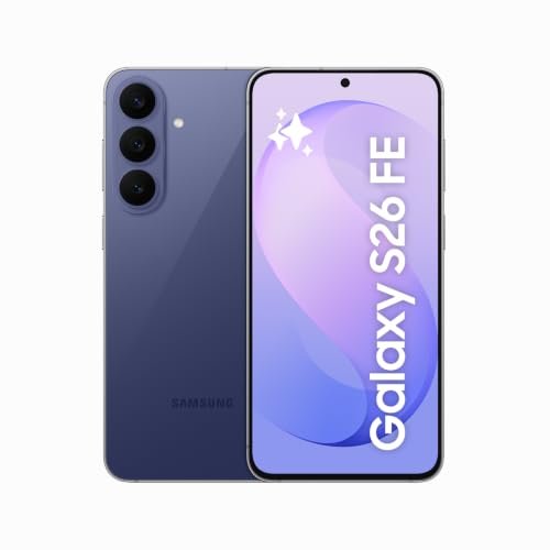 Celular Samsung Galaxy S26 FE 128GB, 8GB RAM Tela 6,7" - Azul Cobalto