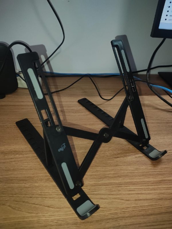 Suporte de Mesa Portátil ELG para Notebook, até 17.3" + Frete Grátis