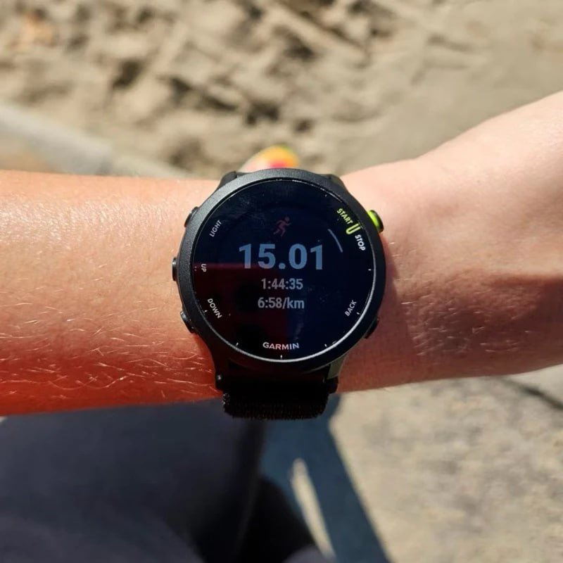 Relógio Garmin Forerunner 165 e 55 Smartwatch Preto ORIGINAL e NF