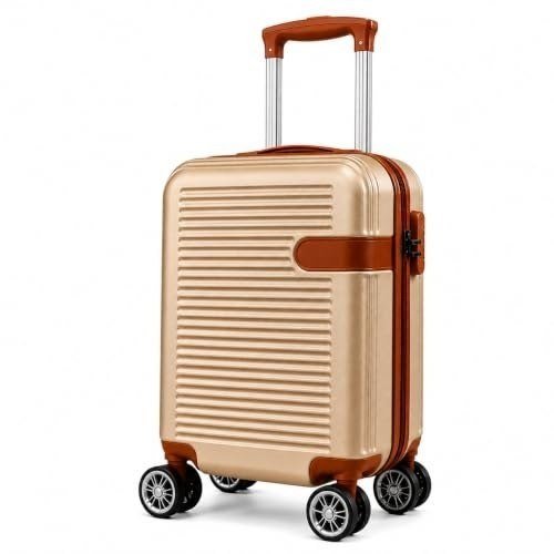 Mala de Bordo Premium 10kg ANAC com Rodas Duplas 360° e Cadeado TSA AntiFurto Rígida Leve Resistente Elegante para Viagens Curtas