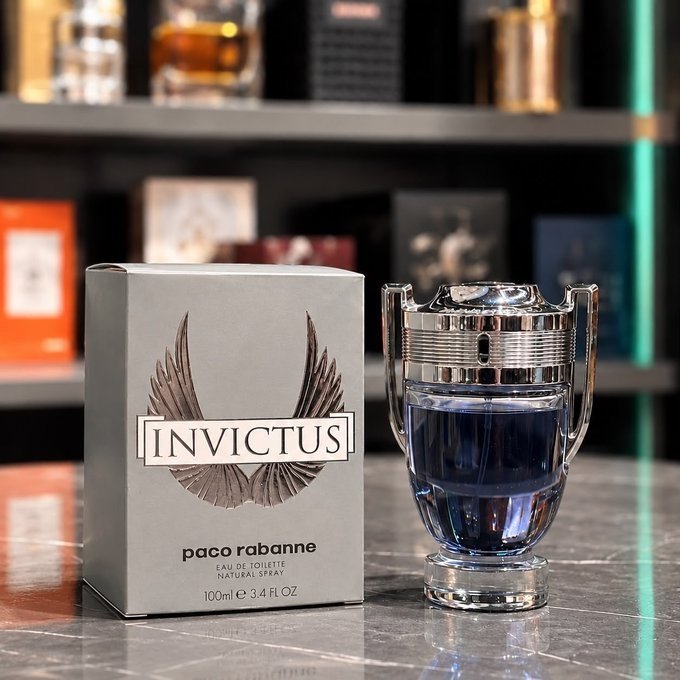 Perfume Invictus Paco Rabanne 100ml EDT + Frete Grátis