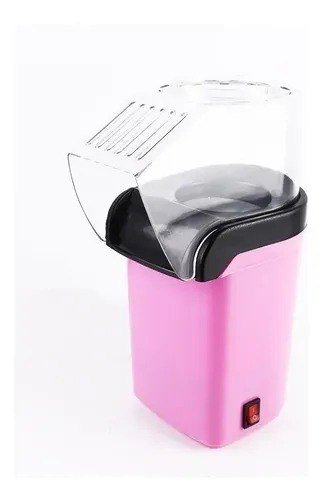 Pipoqueira Elétrica Sem Óleo 1200w Direcionado Sem Óleo Cor Rosa