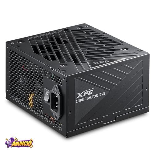 Fonte XPG Core Reactor II VE 850W Fonte de Alimentação ATX – Certificação Gold 80 PLUS e Cybenetics