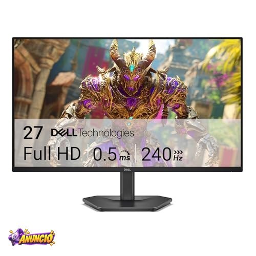 Monitor Dell 27", Full Hd (1920 x 1080), 240 Hz, Ips, Se2726hg