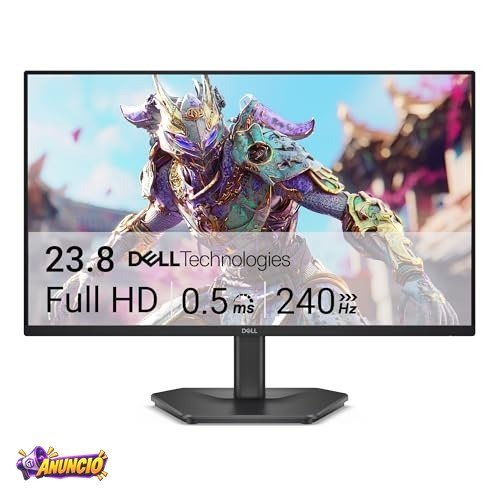 Monitor Dell 24", Full Hd (1920 x 1080), 240 Hz, Ips, Hdr10, Se2426hg
