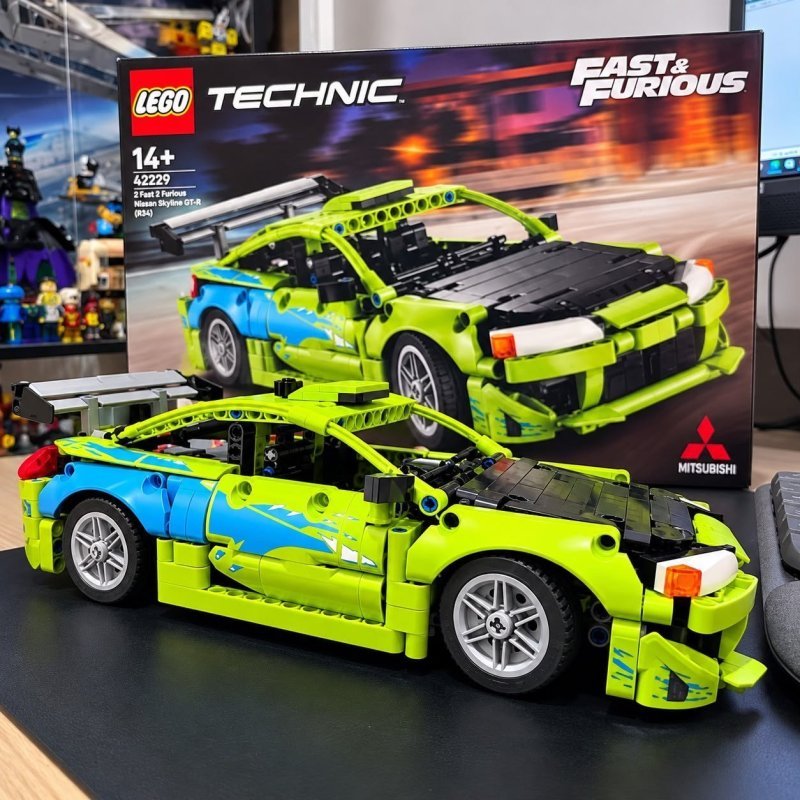 Lego Technic Carro Fast and Furious #42229 (827 Peças) + Frete Grátis