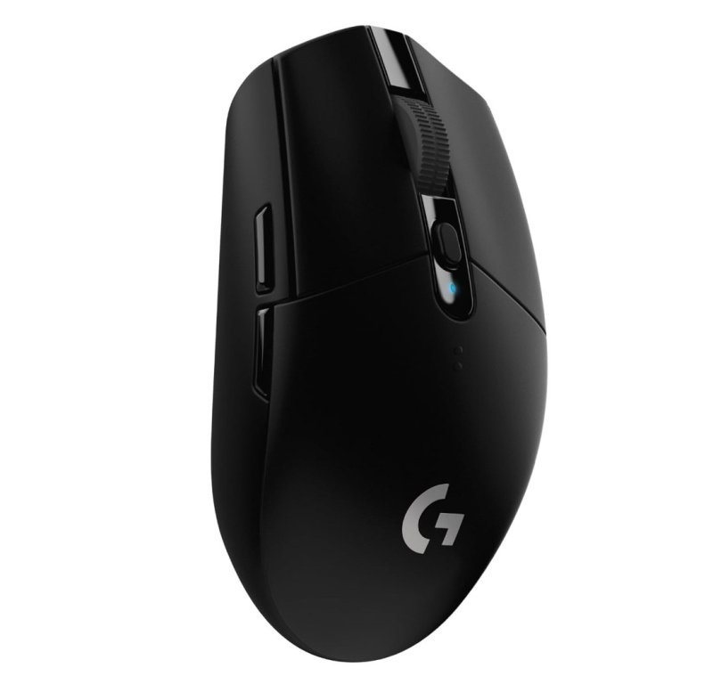 Mouse Gamer Sem Fio Logitech G305 LIGHTSPEED com 6 Botões Programáveis e Até 12.000 DPI - Preto