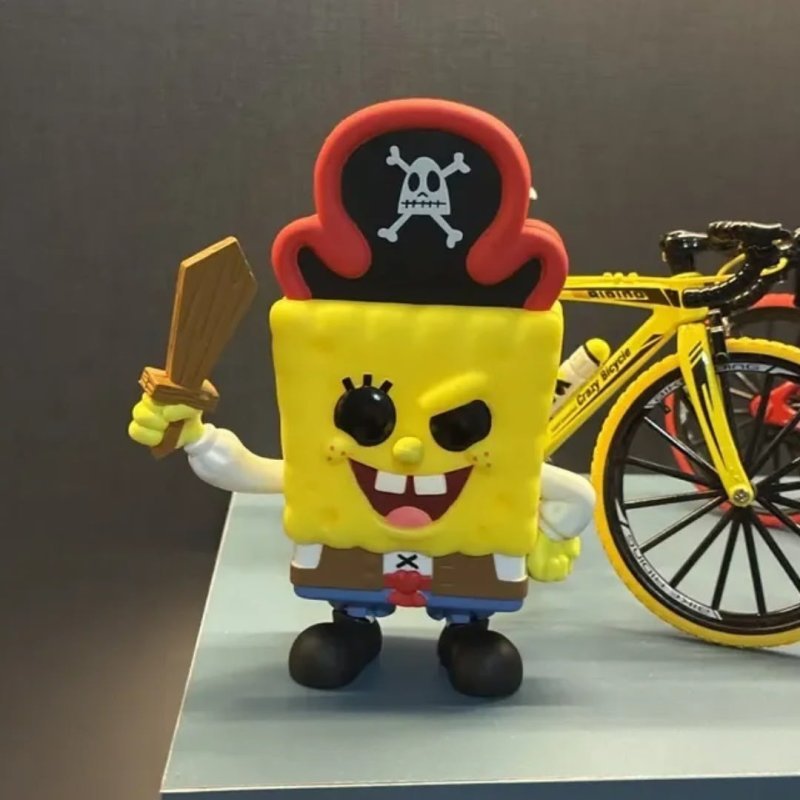 Boneco Funko Pop! Bob Esponja O Filme - Pirata Bob Esponja + Frete Grátis