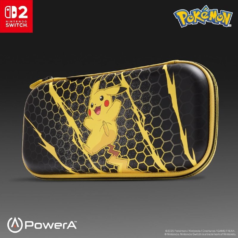 PowerA Case Slim de Proteção para Nintendo Switch 2 - Pikachu Storm