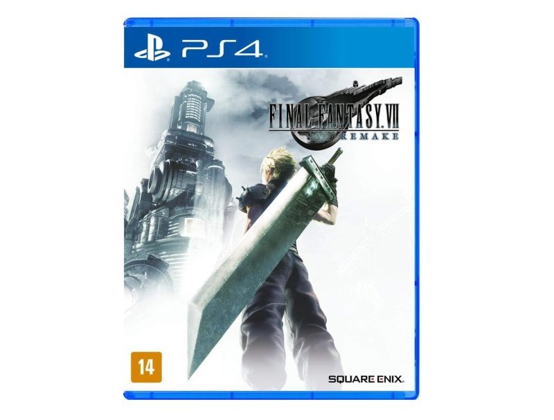 Jogo Final Fantasy VII Remake, Mídia Física, PS4