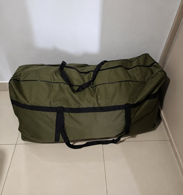 Sacolão Gigante Viagem Verde 137L