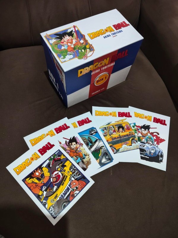 Box Mangá de Dragon Ball Vols. 1 ao 21