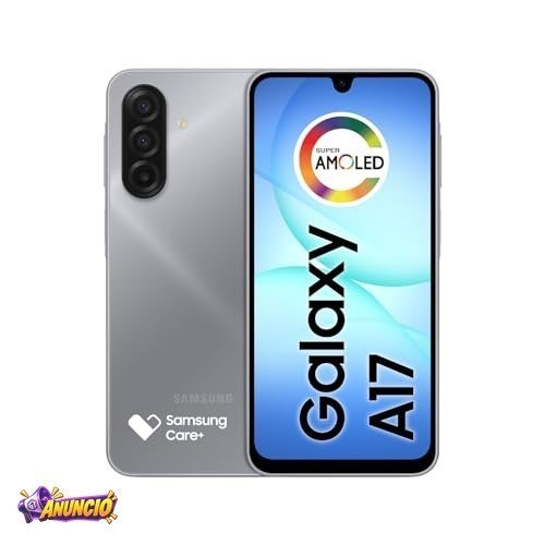 Celular Samsung Galaxy A17, 128GB, 4GB, 50MP Tela 6.7", IP54 - Cinza