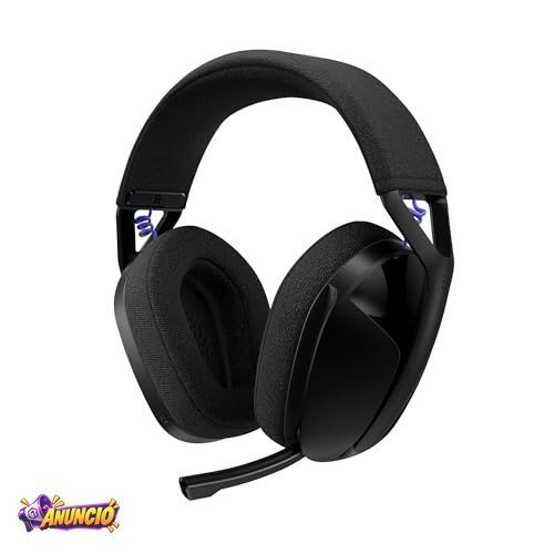 Logitech Headset Gamer Sem Fio G321 Preto Lightspeed Bluetooth Microfone Boom 16kHz Bateria 20H