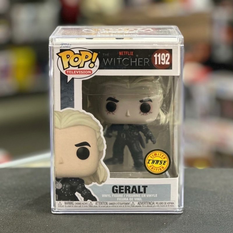 Geralt The Witcher Netflix - Funko Pop! Chase + Frete Grátis