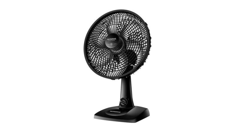 Mondial Ventilador de Mesa 30cm Super Power, Preto, 60W, 220V Vsp-30-B