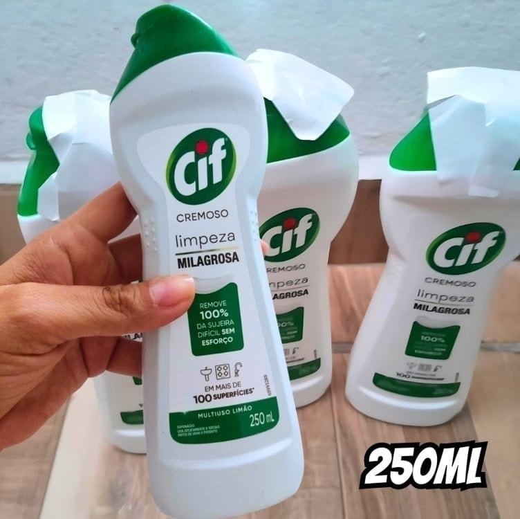 Cif Cremoso Limpeza Milagrosa 250ml Original