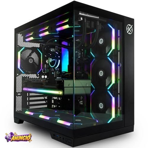 Gabinete Gamer Kalkan Asgard Preto Aquário sem fans KLK00040