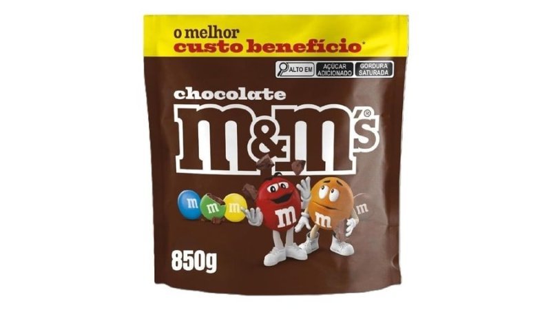 Chocolate M&M'S Ao Leite 850g