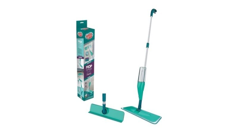 Flash Limp, MOP6065, Mop Spray EVO 2 em 1 com reservatório 380 ml, Verde