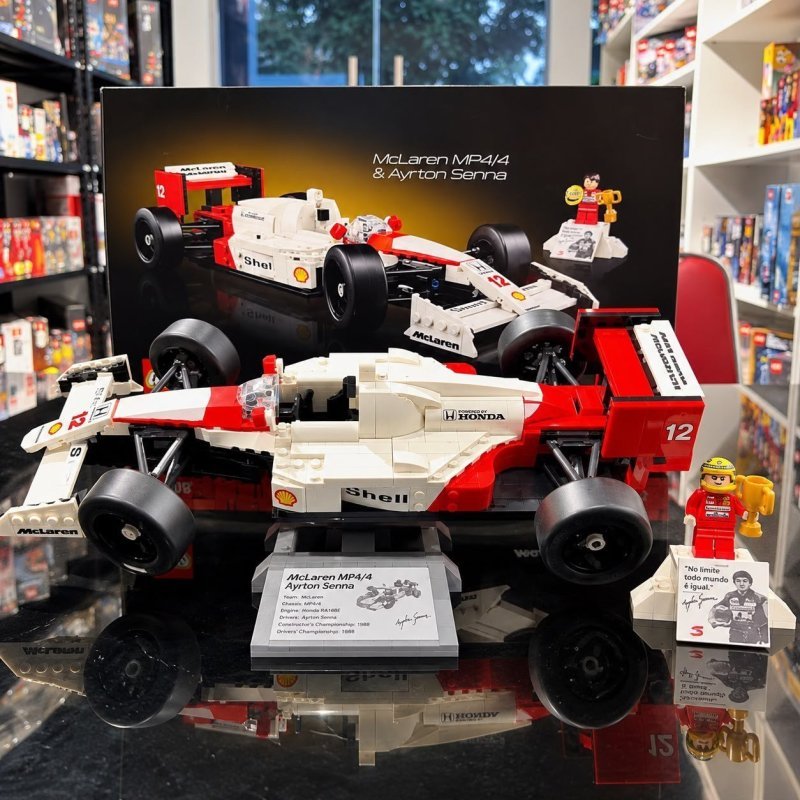 LEGO Set Icons 10330 McLaren MP4/4 e Ayrton Senna