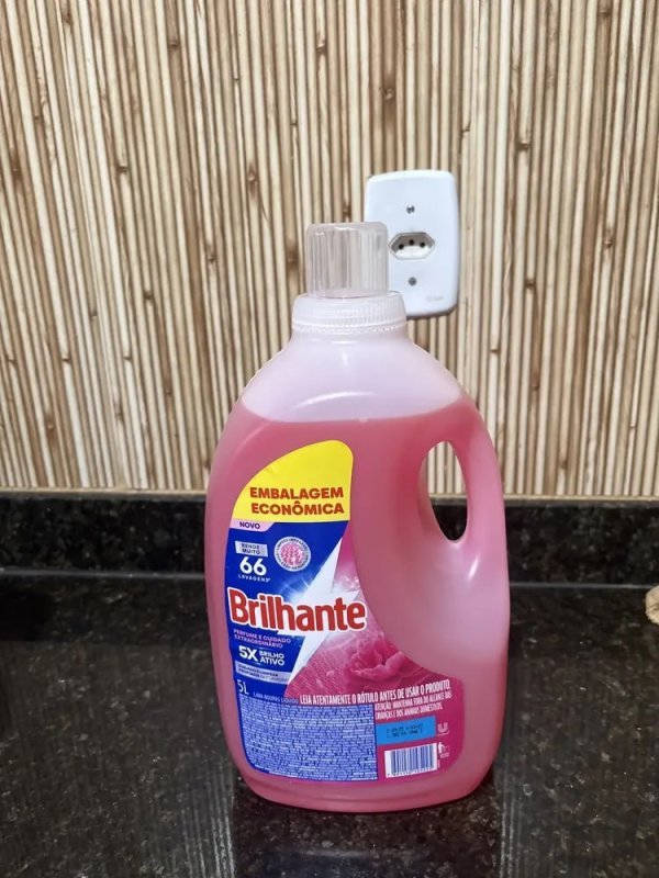 Sabão Líquido Brilhante Perfume e Cuidado Extraordinário 5L