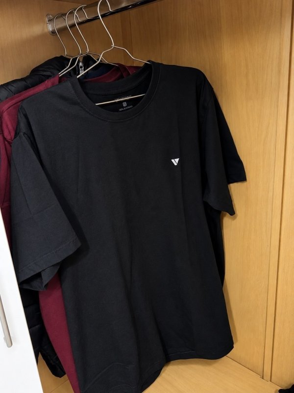 Camiseta Masculina Camisas Slim Voker 100% Algodão