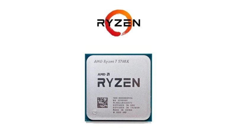 Processador Ryzen 7 5700x 3.4ghz (4.6ghz Max) Novo S/Box