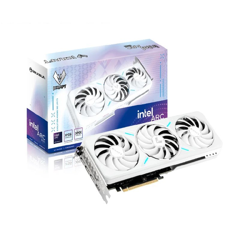 Placa de Video Maxsun Intel ARC B580 iCraft, 12GB, GDDR6, 192-bit, 8703-000CA147-0002
