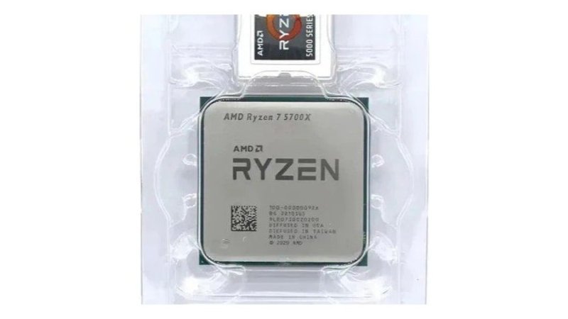 Processador Amd Ryzen 7 5700x Oem Open Box