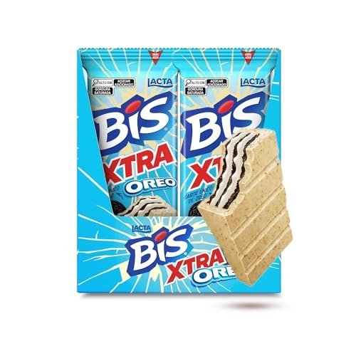Lacta Bis Xtra Oreo - Caixa Com 24 Unidades De 45G