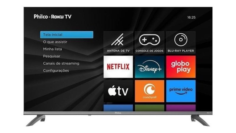 Smart Tv 43" Philco Roku Tv Hdr10 Dolby Áudio