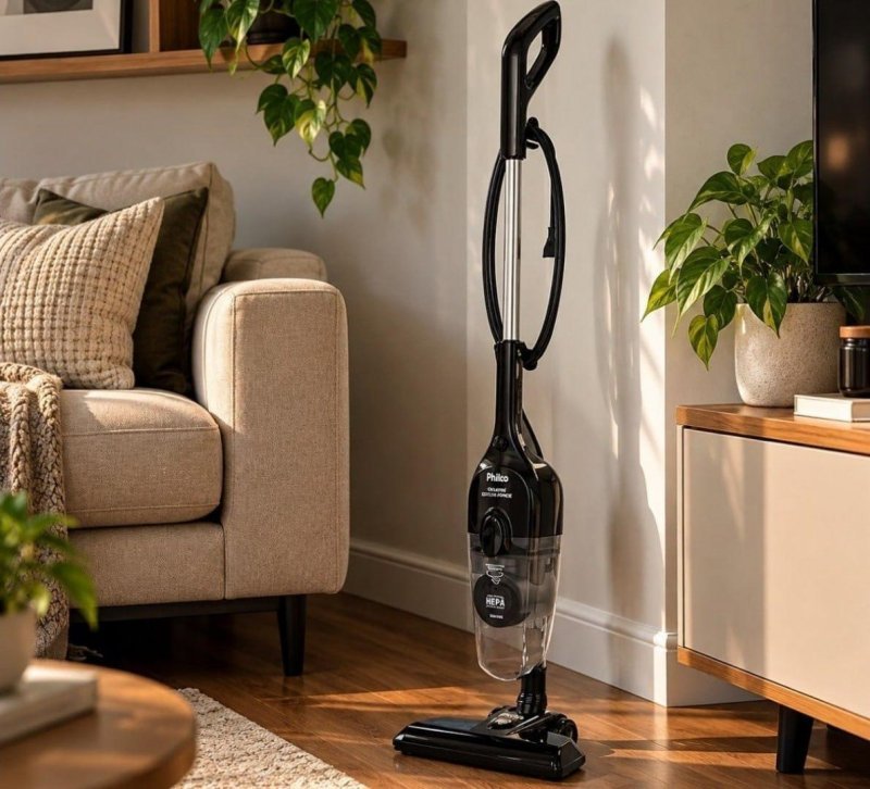 Aspirador de Pó Philco Vertical 2 em 1, 1450w 127V