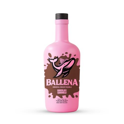 Licor Ballena chocolate e caramelo 750ml