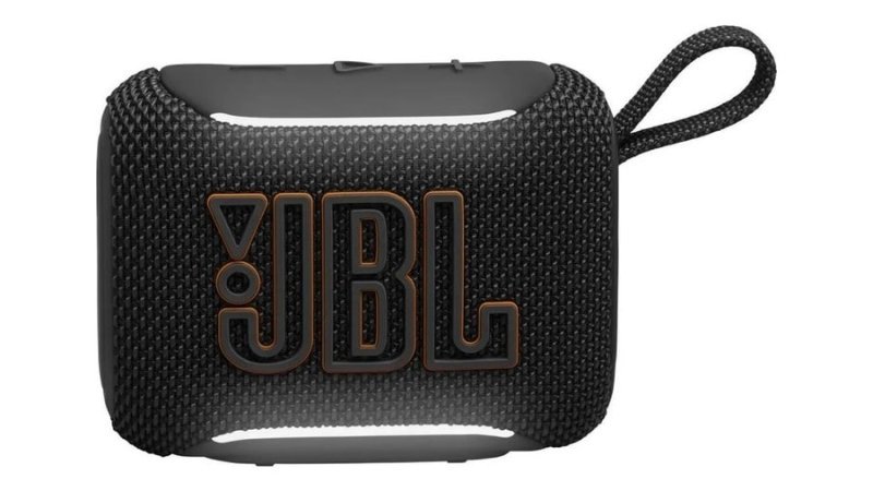 Caixa Som Jbl Go 5 Bluetooth Portátil Prova D'Água Preto