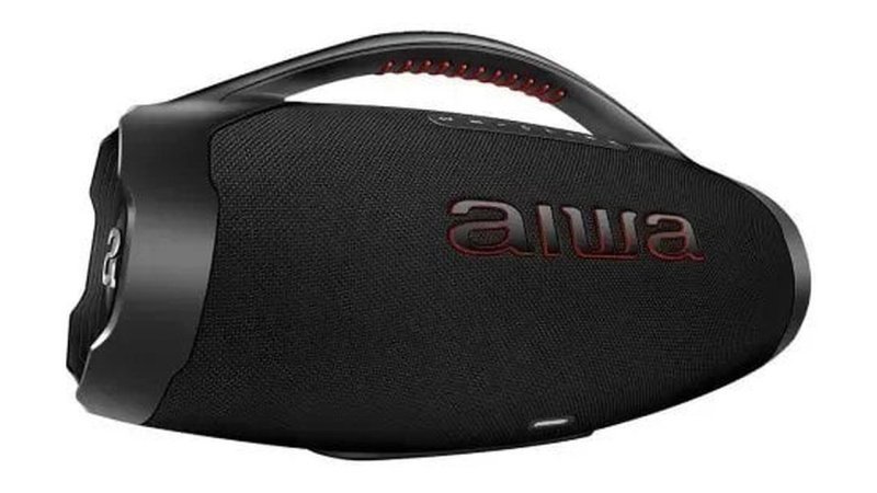 Caixa de Som Aiwa a Boombox Plus 200W Bluethooh Aws-Bbs-01-B Preto