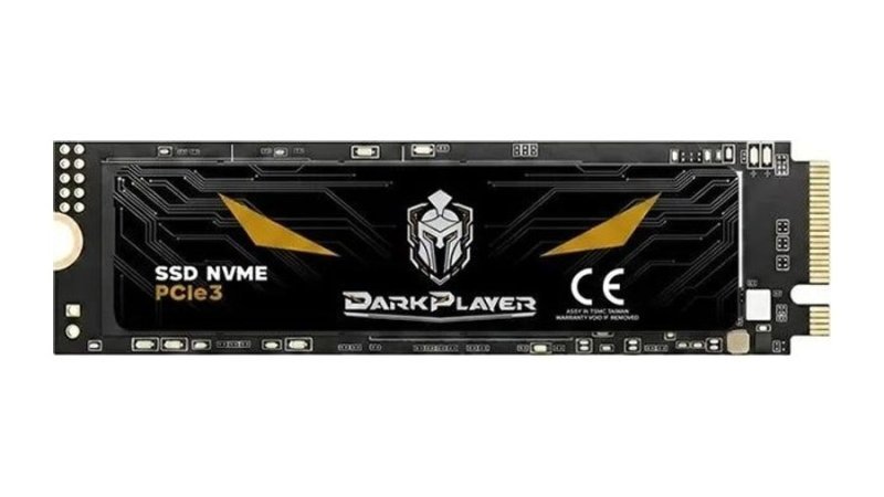 Ssd 1tb Nvme Gen 3 Darkplayer Pro Gamer Alta Performance Preto