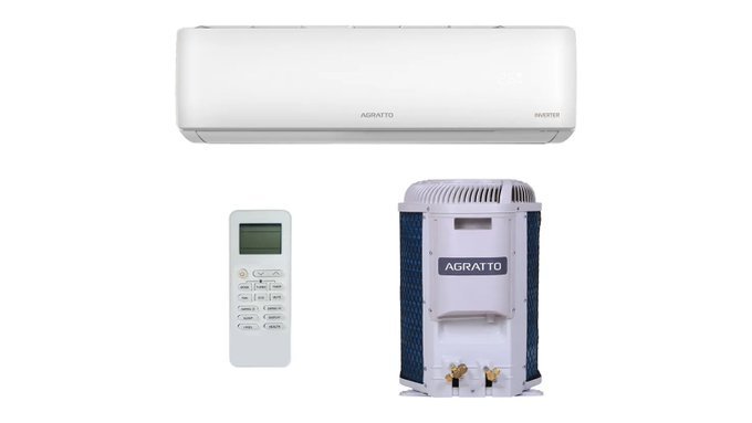 Ar-Condicionado Agratto Split Inverter 9.000 BTUs Só Frio 220v