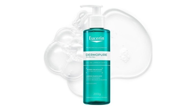 Eucerin Dermopure Clinical Gel de Limpeza Gentil 200ml