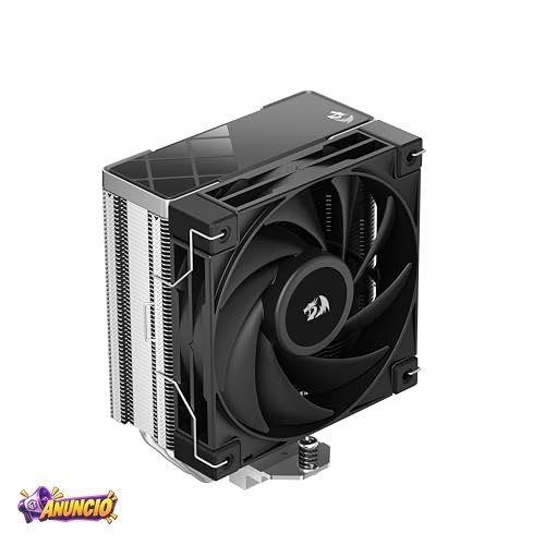 Air Cooler GamerStorm X Redragon AK400 RD Preto 4 Heatpipes Fan 120 mm R-AK400-BKNNMD-AJG