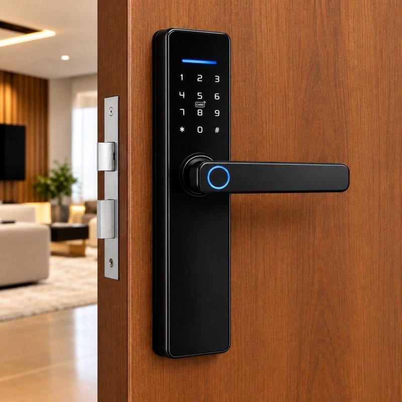 Fechadura Eletrônica Digital Bbg Smart Lock Biometria