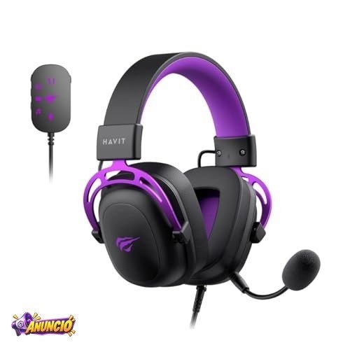 Headset Gamer Havit Gamenote H2002C + U Adaptador USB 7.1