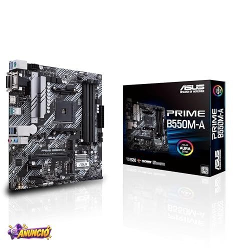 PLACA MAE (AMD) ASUS PRIME B550M-A DDR4 AM4