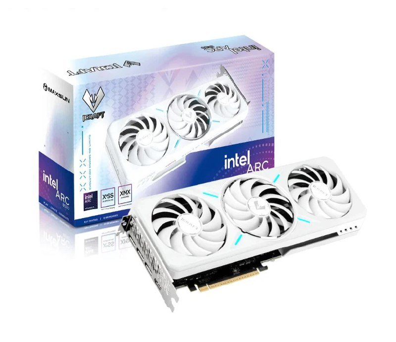 Placa de Video Maxsun Intel ARC B580 iCraft, 12GB, GDDR6