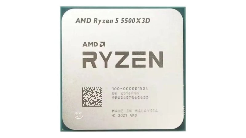 Amd Ryzen 5 5500X3d, 4.0GHz Max Turbo, Cache 96 Mb, Am4, (Novo S/Box)